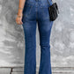 Baeful Distressed High Waist Flare Jeans