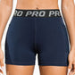 Elastic Waist Active Shorts with Pockets