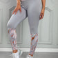 Printed Wide Waistband Active Leggings