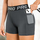 Elastic Waist Active Shorts with Pockets