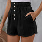 Pocketed High Waist Shorts