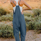 Double Take Full Size V-Neck Sleeveless Jumpsuit with Pockets