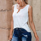 Distressed Frayed Hem Denim Shorts