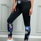 Printed Wide Waistband Active Leggings