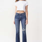 Vervet by Flying Monkey Luna Full Size High Rise Flare Jeans