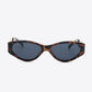 Chain Detail Temple Cat Eye Sunglasses