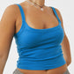 In Your Dreams Ribbed Cropped Cami