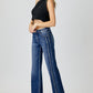 RISEN Mid Rise Straight Jeans