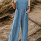 Full Size Wide Leg Front Pocket Jumpsuit