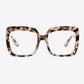 Tortoiseshell Full Rim Square Sunglasses