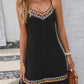 V-Neck Spaghetti Strap Mini Cami Dress