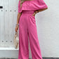 Off-Shoulder Wide Leg Jumpsuit