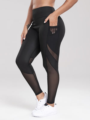 Pocketed High Waist Active Leggings