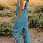 Double Take Full Size V-Neck Sleeveless Jumpsuit with Pockets