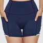 High Waist Active Shorts