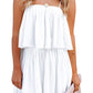 Ruched Spaghetti Strap Romper