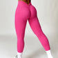 Ruched Pocketed High Waist Active Leggings