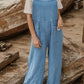 Full Size Wide Leg Front Pocket Jumpsuit