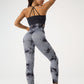 Printed High Waist Active Pants