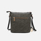 Nicole Lee USA Scallop Stitched Crossbody Bag