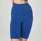 Pocketed High Waist Active Shorts