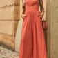 Smocked Spaghetti Strap Wide Leg Jumpsuit