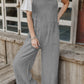 Full Size Wide Leg Front Pocket Jumpsuit