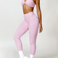 Twisted Halter Neck Bra and High Waist Leggings Active Set