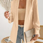 Shawl Collar Long Sleeve Blazer