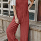 Full Size Wide Leg Front Pocket Jumpsuit