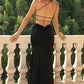 One-Shoulder Backless Maxi Dress