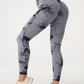 Printed High Waist Active Pants