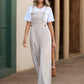 Tied Wide Leg Overalls with Pockets