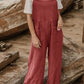 Full Size Wide Leg Front Pocket Jumpsuit