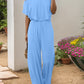 Off-Shoulder Wide Leg Jumpsuit