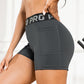 Elastic Waist Active Shorts with Pockets