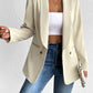 Open Front Long Sleeve Blazer