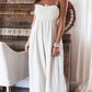 Full Size Smocked Spaghetti Strap Wide Leg Jumpsuit