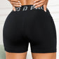 Elastic Waist Active Shorts with Pockets