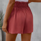 Tied High Waist Shorts