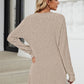 Pocketed Open Front Long Sleeve Cardigan