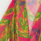 Botanical Print Tube Top, Swim Bottoms, and Cover Up Set