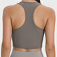 Scoop Neck Wide Strap Active Tank