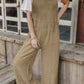 Full Size Wide Leg Front Pocket Jumpsuit